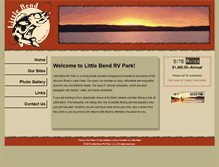 Tablet Screenshot of littlebendrv.com